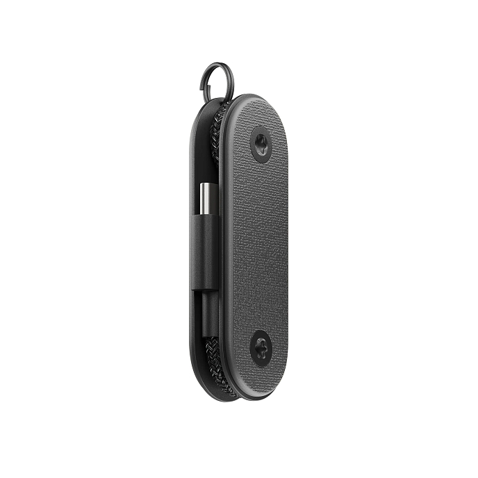 Кабель Native Union Pocket Cable USB-C To USB-C Black - рис.1