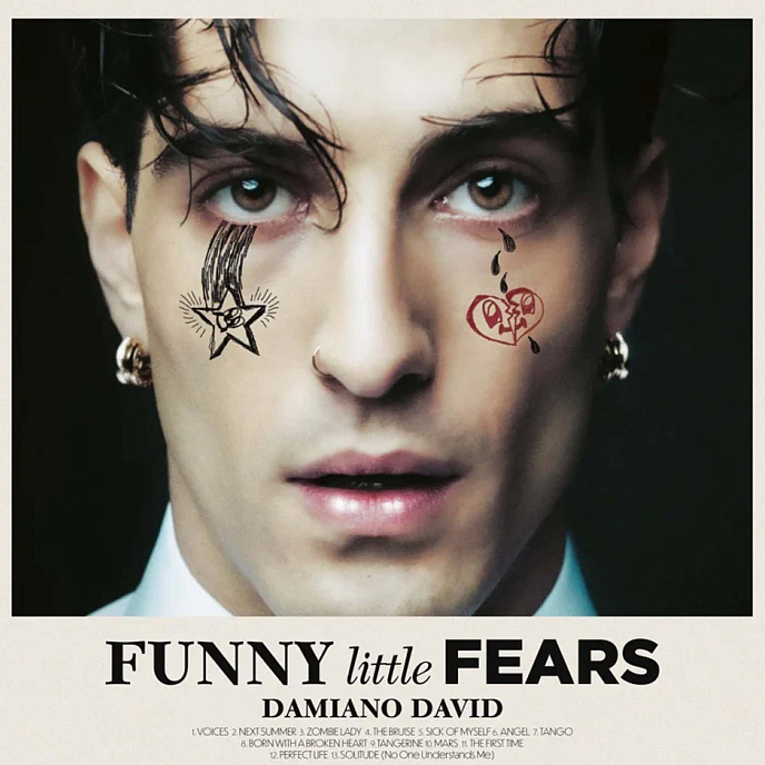 Виниловая пластинка Damiano David - Funny Little Fears - Cream LP - рис.0
