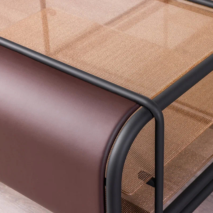 Стойка для Hi-Fi F2F Кинотека Matte Black Bronze Dark Brown - рис.9