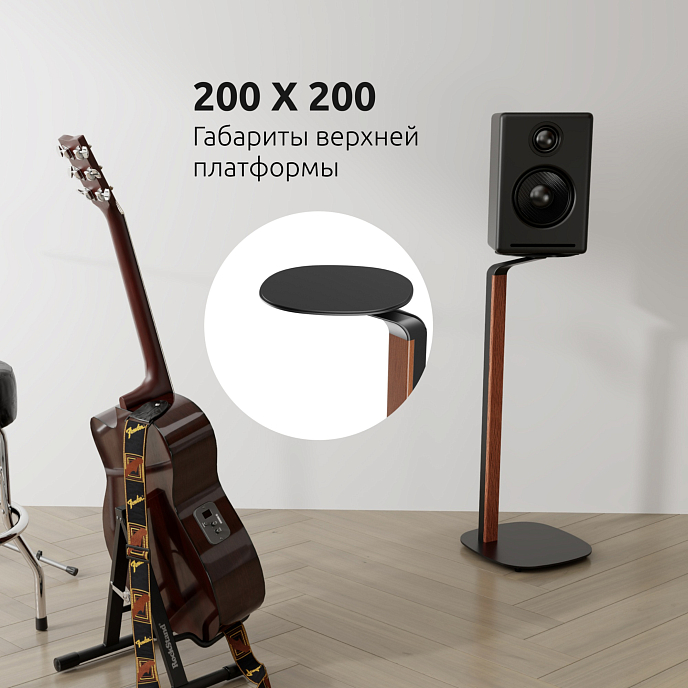Стойки под акустику Uniteki STB102SPEAKER Black - рис.7