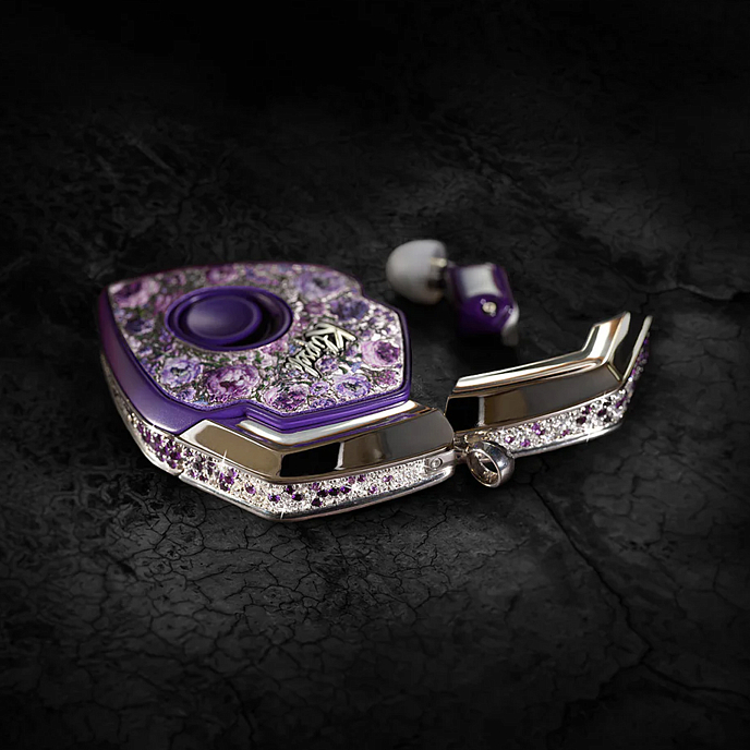 Беспроводные наушники T10 Bespoke Edition Fleur De Glace Violette - рис.0