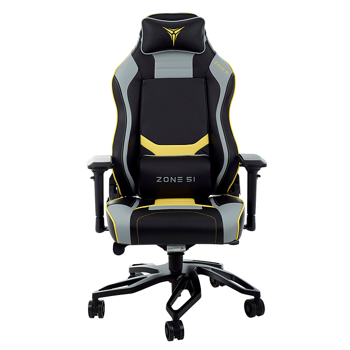 Компьютерное кресло ZONE 51 Cyberpunk Yellow / Grey - рис.0