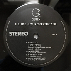 Виниловая пластинка B.B. King - Live In Cook County Jail