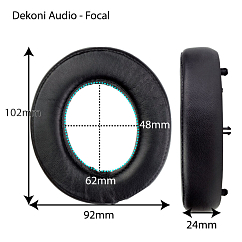 Амбушюры Dekoni Audio Elite Sheepskin Ear Pad Set Focal Elear, Clear, Utopia