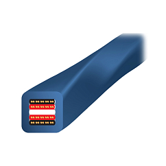 Кабель Wireworld Oasis 8 Biwire Banana - Banana 2.5m