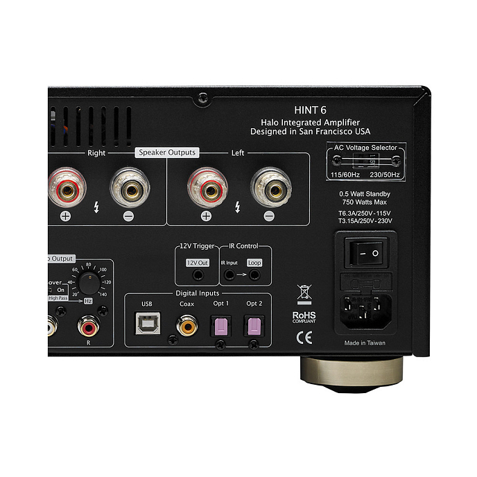 Интегральный усилитель Parasound HINT 6 Black - рис.6