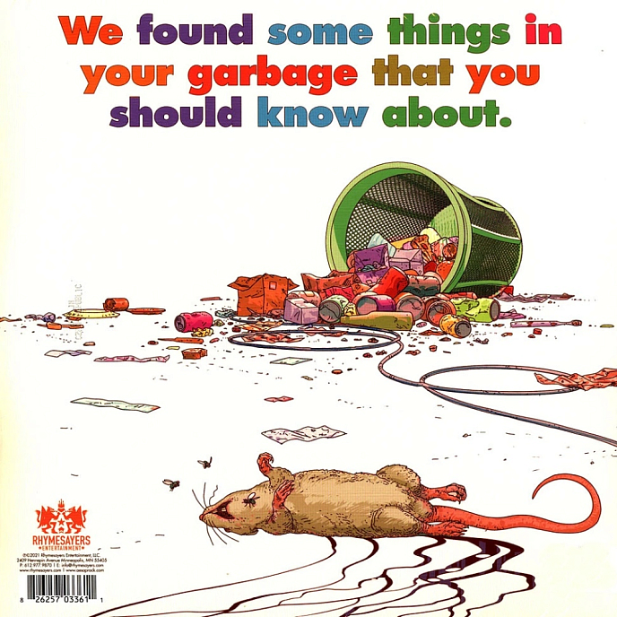 Пластинка Aesop Rock - Blockhead - Garbology (coloured) - 2LP - рис.3