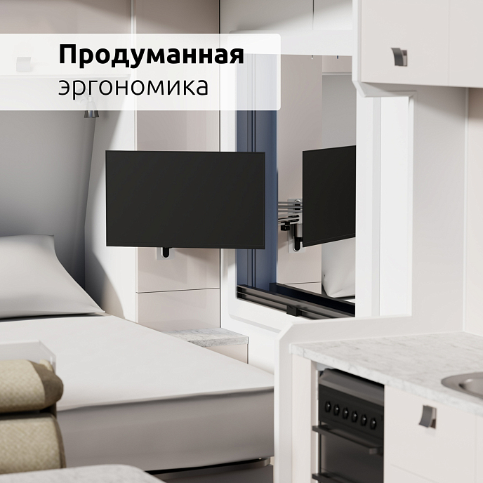 Кронштейн для монитора Uniteki FM386AUTO Silver - рис.20