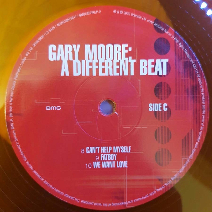 Виниловая пластинка Gary Moore – A Different Beat - 2LP - рис.9