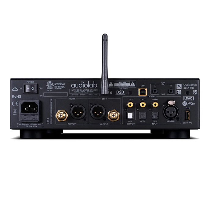 Усилитель для наушников с ЦАП Audiolab D9 Black - рис.3