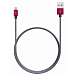 Кабель Aukey USB to Lightning Textile Cable 1.0m Red - рис.0