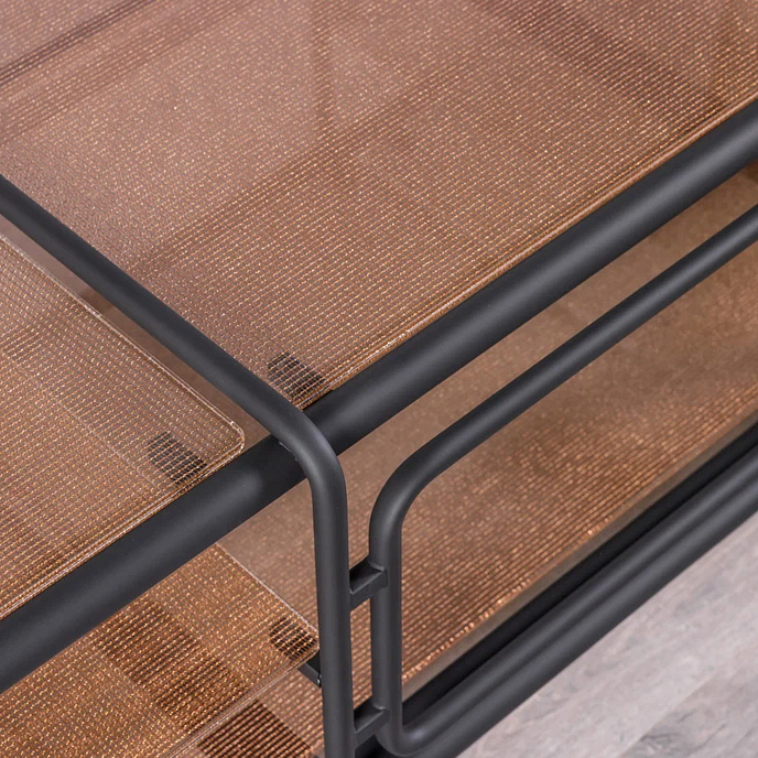 Стойка для Hi-Fi F2F Кинотека Matte Black Bronze Dark Brown - рис.8