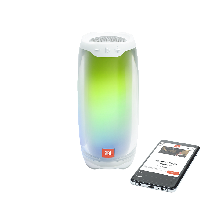 Портативная колонка JBL Pulse 4 White - рис.1