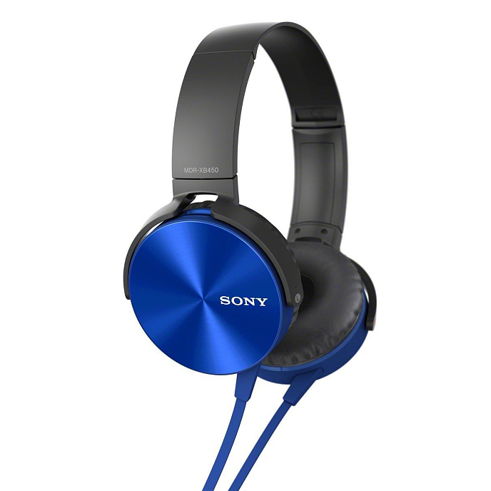 Наушники Sony MDR-XB450AP Blue - рис.4