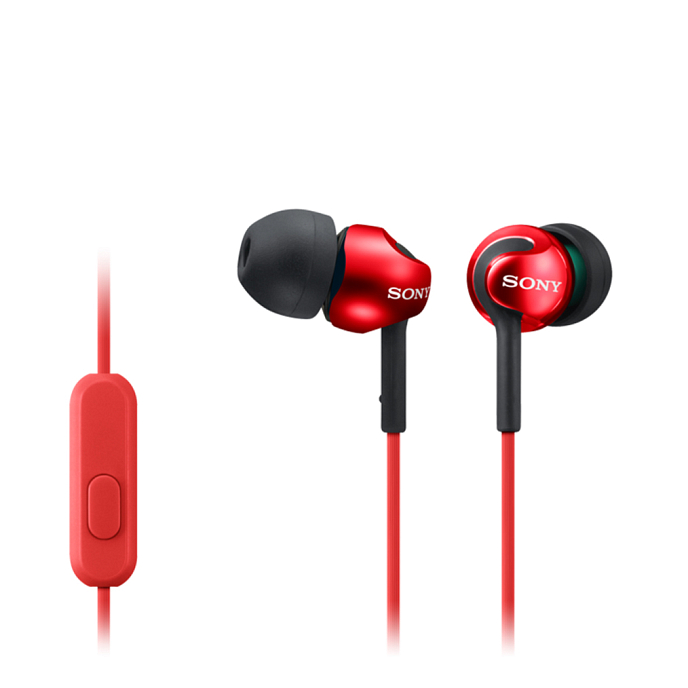 Наушники Sony MDR-EX110AP Red - рис.0
