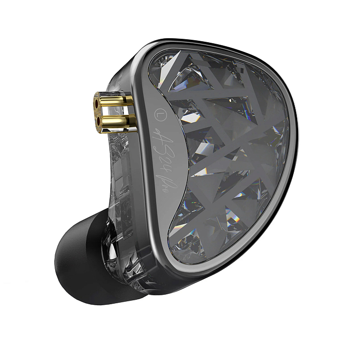 Наушники внутриканальные KZ AS24 Pro (no switch) without mic Black - рис.2