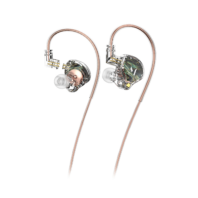 Наушники внутриканальные Music Public Kingdom IEM120 transparent copper проводные внутриканальные наушники с динамическим драйвером_OpenBox - рис.0