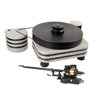 Auris Bayadere 5 Silver Hawk 12 Tonearm Black