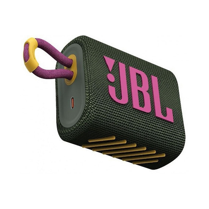 Портативная колонка JBL Go 3 Green - рис.11