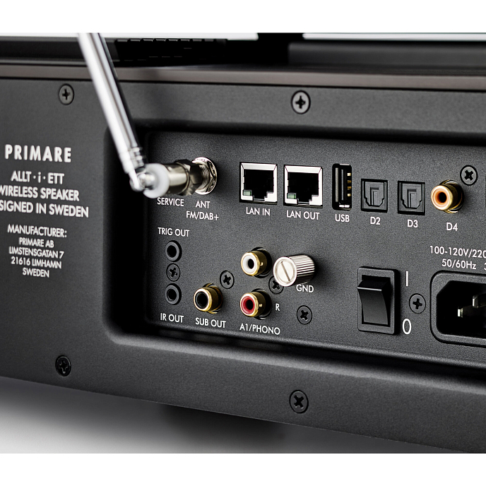 Сетевой аудиоплеер PRIMARE Allt-i-Ett Black Wood - рис.8