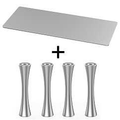 Стол ddHiFi HS650 + SR85 x 4 Anodized Silver/Silver