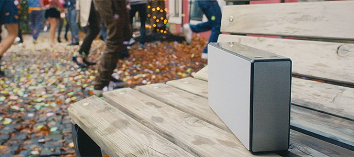 Портативная колонка SONY SRS-X55 Silver - рис.6