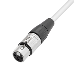 Кабель HeadMade Pro XLR-F - XLR-M White 3m