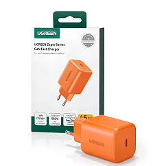 Сетевое зарядное устройство Ugreen X524 GaN Fast Charger 45W USB-C Orange