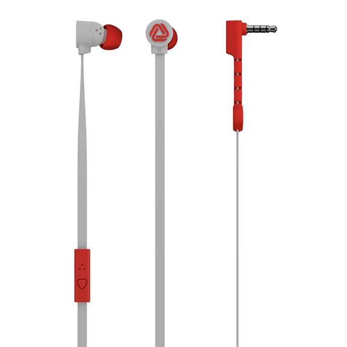 Наушники Coloud POP Blocks White/Red - рис.0