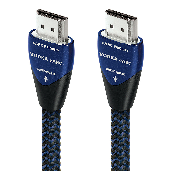Кабель AudioQuest HDMI Vodka 48G eARC Priority Braid 1.0 m - рис.0