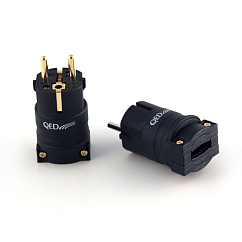 Кабель QED Performance Euro Plug Gold