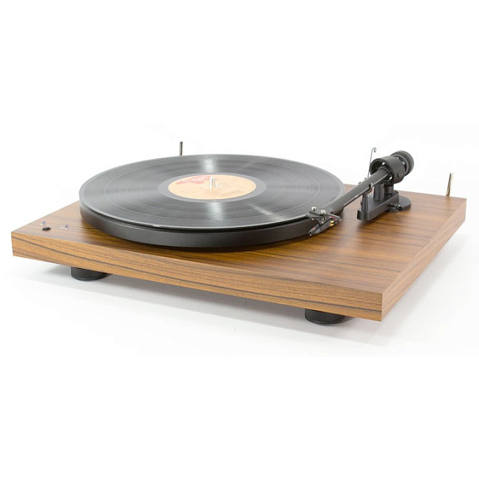 Проигрыватель винила Pro-Ject DEBUT RECORDMASTER HIRES 2M-Red WALNUT - рис.1