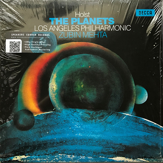 Пластинка Holst; Los Angeles Philharmonic; Zubin Mehta - The Planets - рис.0