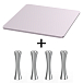 Стойка для Hi-Fi ddHiFi HS250 + SR70 x 4 Pinkish Gray/Silver - рис.0