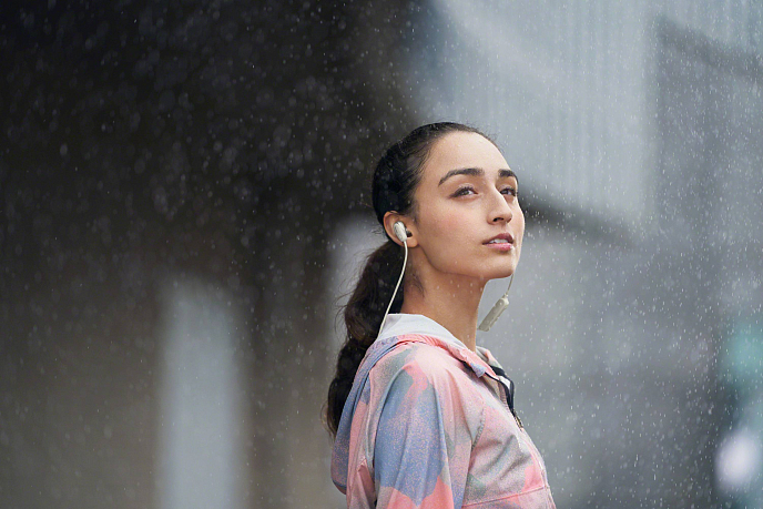 Наушники Sony WI-SP600N Pink - рис.15