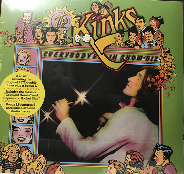 Пластинка The Kinks - Everybody's In Show-Biz - рис.0