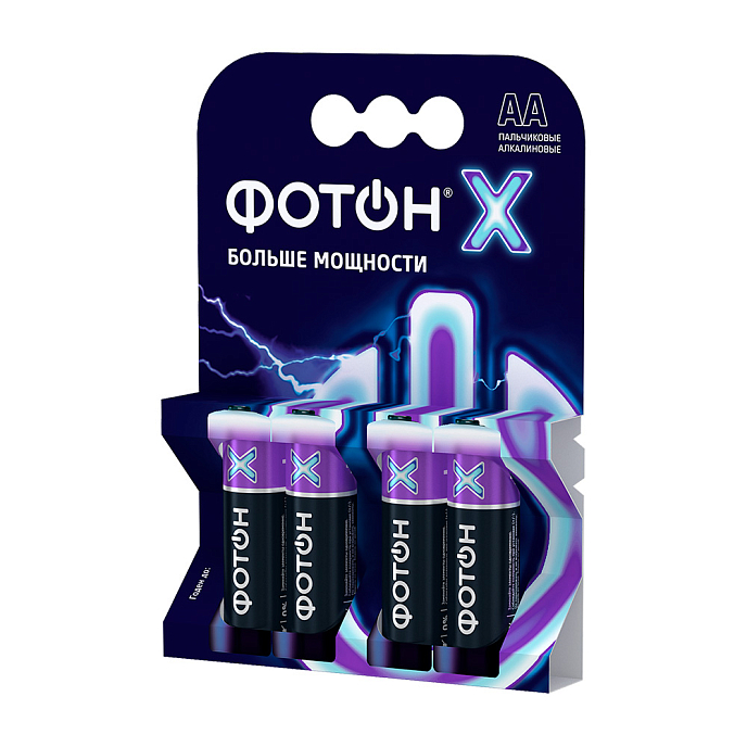 Батарейки ФОТОН Х LR6 OP4 АА 1,5V - рис.0