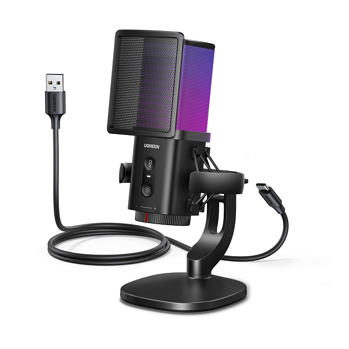 USB-микрофон Ugreen CM581 USB-C Black - рис.2