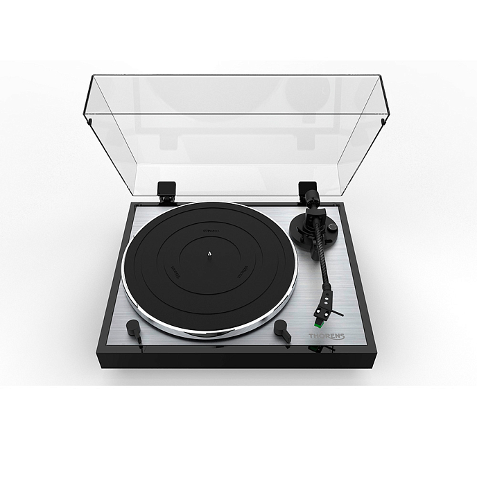 Проигрыватель винила Thorens TD-402 DD Piano Black - рис.0