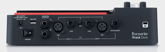 Аудиоинтерфейс FOCUSRITE iTrack Dock - рис.4
