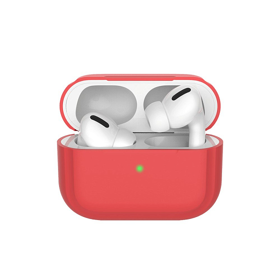 Чехол для Airpods Pro Deppa Case for AirPods Pro Red - рис.0