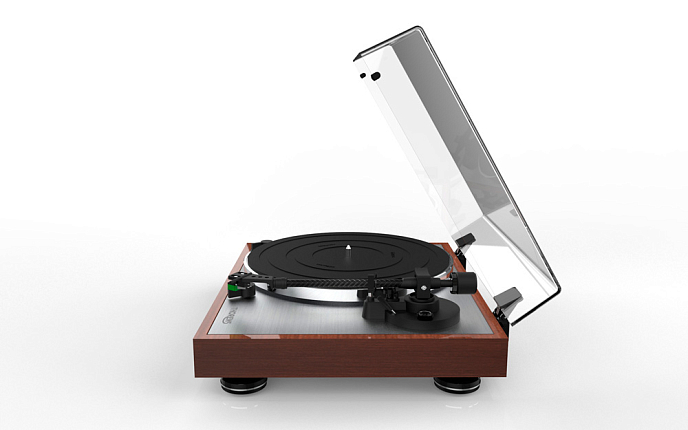 Проигрыватель винила Thorens TD-402 DD Highgloss Walnut - рис.2