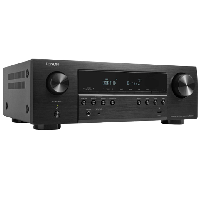 Ресивер Denon AVR-S670H Black - рис.1