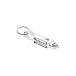 Переходник uBear Switch Keyring Cable Silver - рис.1