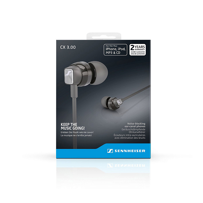 Наушники Sennheiser CX 3.00 Black - рис.5