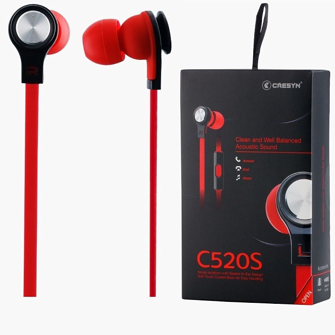 Наушники Cresyn C520S Red - рис.3