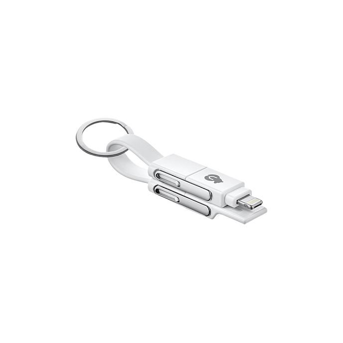 Переходник uBear Switch Keyring Cable Silver - рис.1