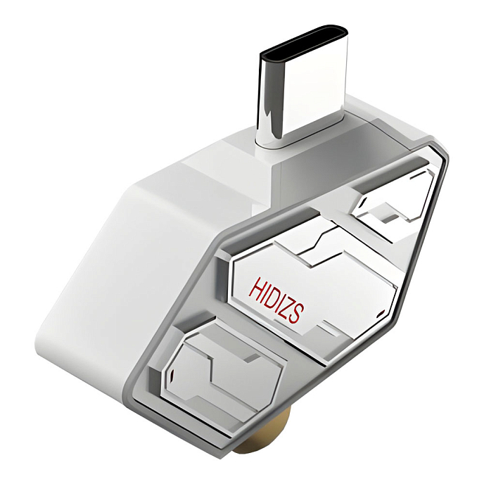 Усилитель-ЦАП для наушников Hidizs SD2 White USB-C to 3.5 mm - рис.0