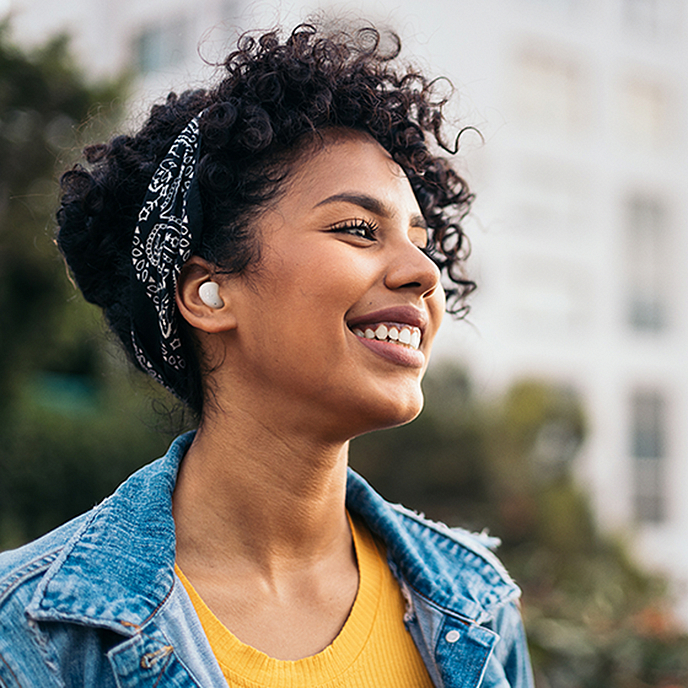 Беспроводные наушники JBL Wave Buds 2 Blue - рис.9