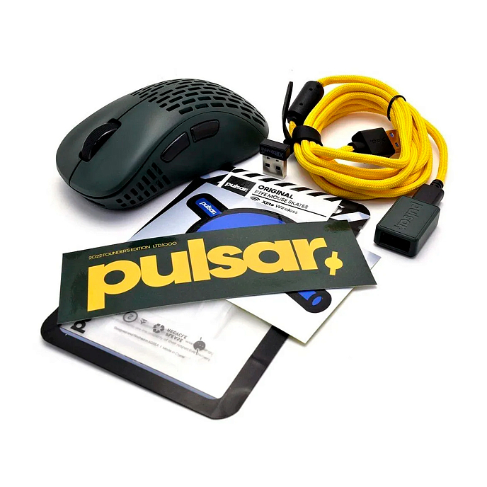 Мышь Pulsar Xlite Wireless V2 Competition Mini Founders Edition Green - рис.6